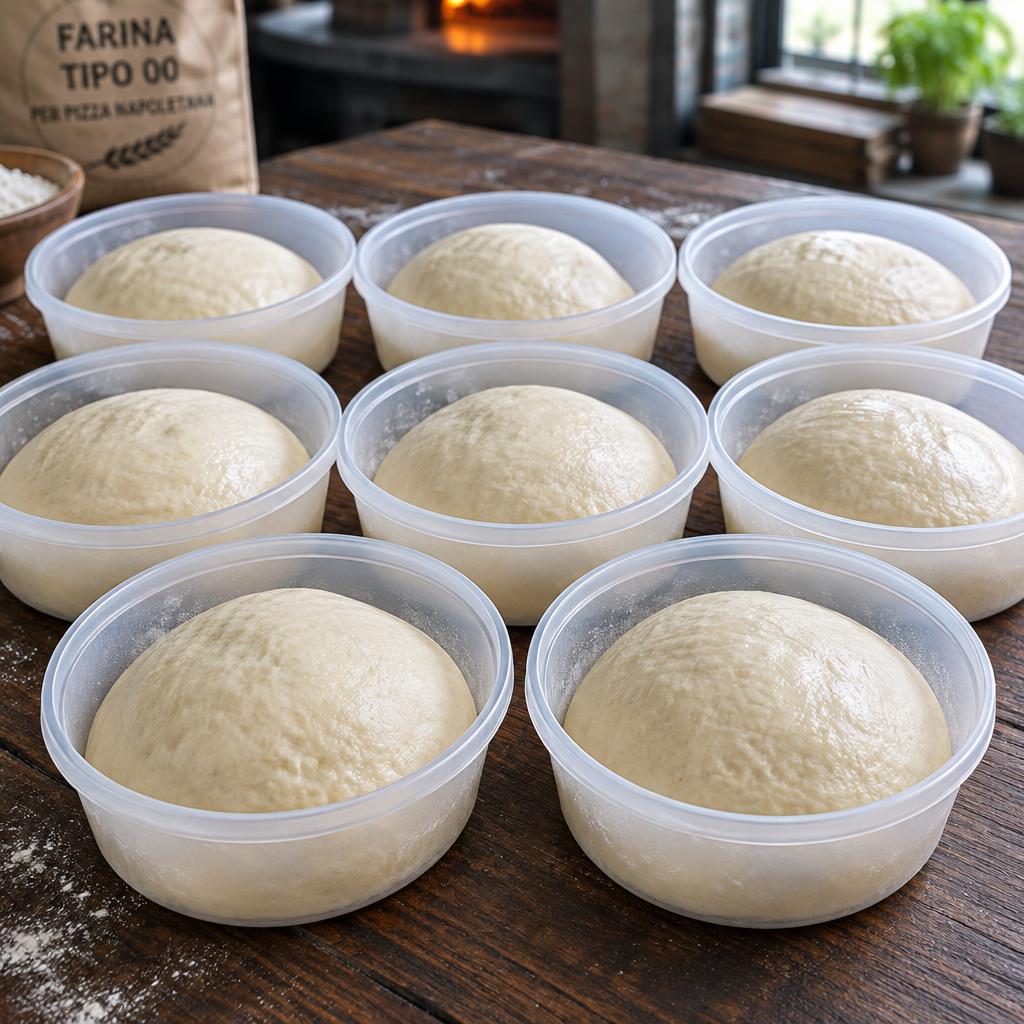 Pizza Deegballen (10x)